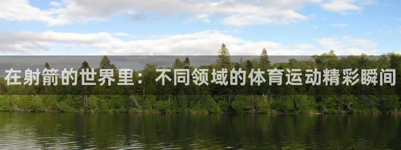 米兰体育官方正版app集团官网网址：在射箭的世界里：不同领域